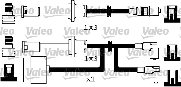 Set cablaj aprinder 346249 VALEO