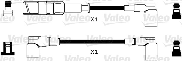 Set cablaj aprinder 346070 VALEO