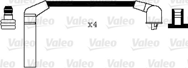 Set cablaj aprinder 346062 VALEO