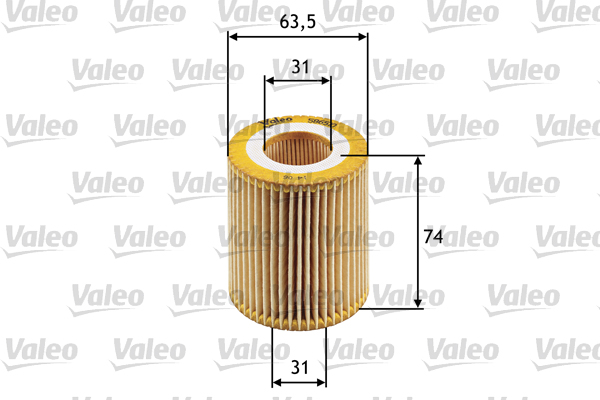 Filtru ulei 586510 VALEO