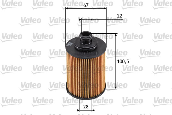 Filtru ulei 586530 VALEO