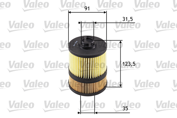 Filtru ulei 586549 VALEO