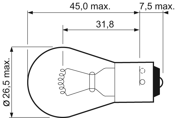 Bec, semnalizator 032203 VALEO