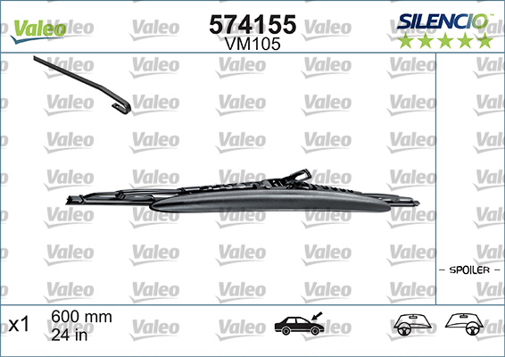 Lamela stergator 574155 VALEO