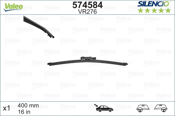 Lamela stergator 574584 VALEO