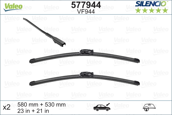 Lamela stergator 577944 VALEO