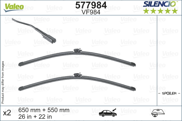 Lamela stergator 577984 VALEO