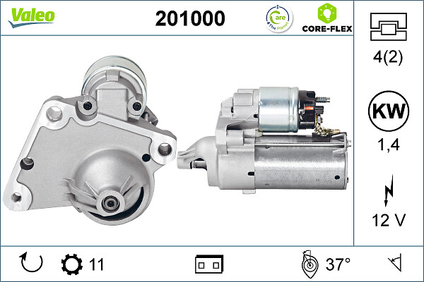 Starter 201000 VALEO