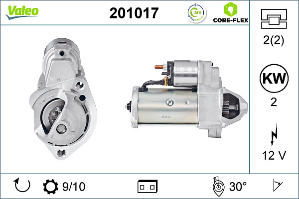Starter 201017 VALEO