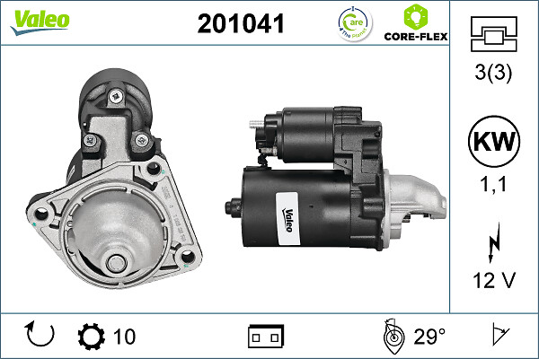 Starter 201041 VALEO