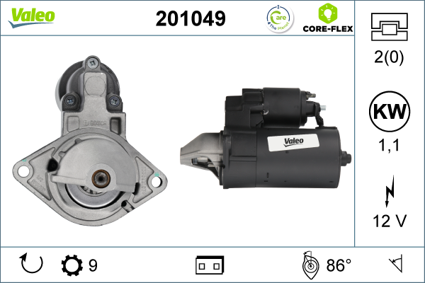 starter 201049 VALEO