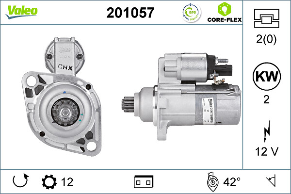 Starter 201057 VALEO