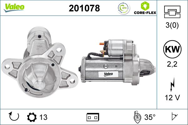 starter 201078 VALEO