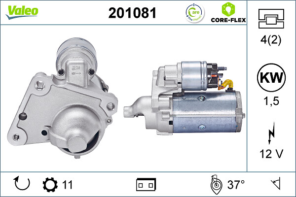 Starter 201081 VALEO