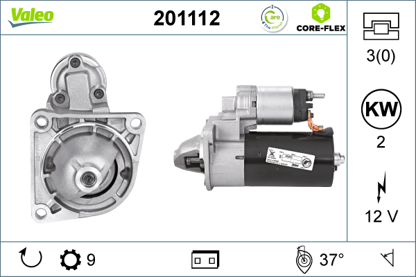 starter 201112 VALEO