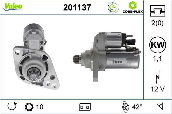 Starter 201137 VALEO