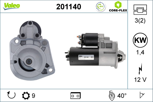 starter 201140 VALEO