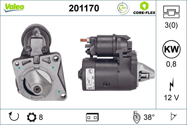 starter 201170 VALEO