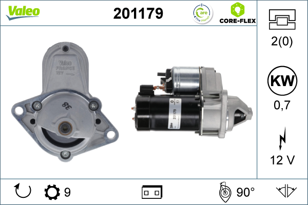 starter 201179 VALEO