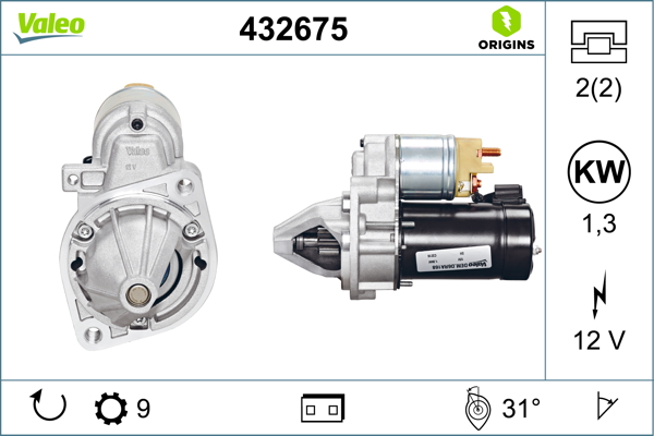starter 432675 VALEO