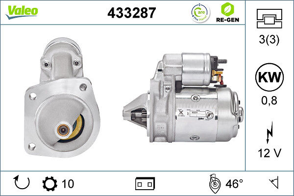Starter 433287 VALEO