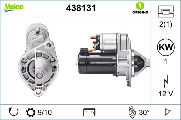 starter 438131 VALEO
