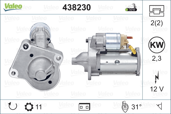 starter 438230 VALEO