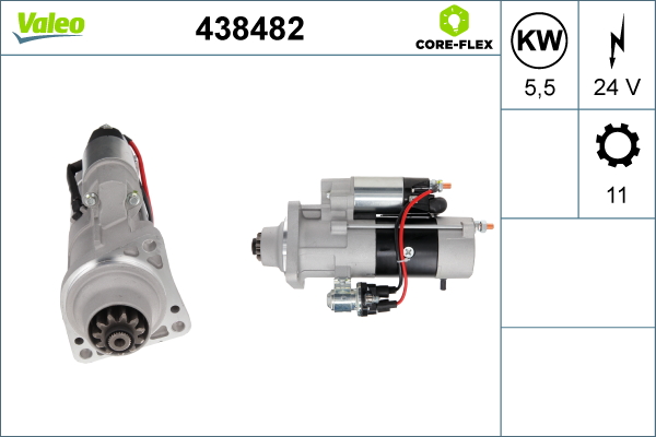 Starter 438482 VALEO