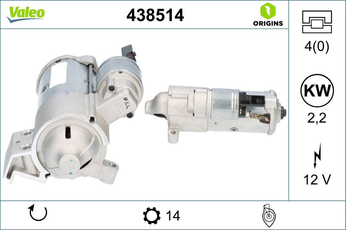 Starter 438514 VALEO