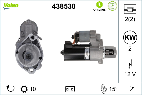 Starter 438530 VALEO