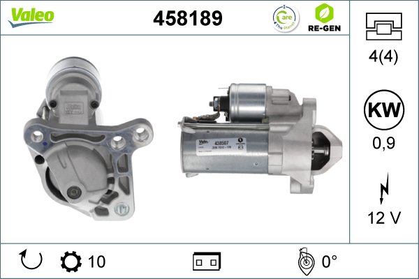 starter 458189 VALEO