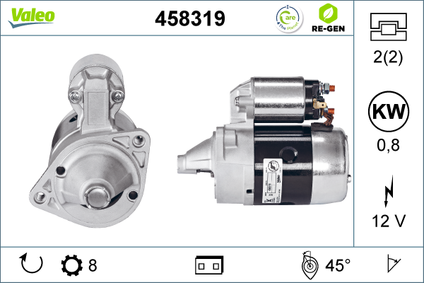 starter 458319 VALEO