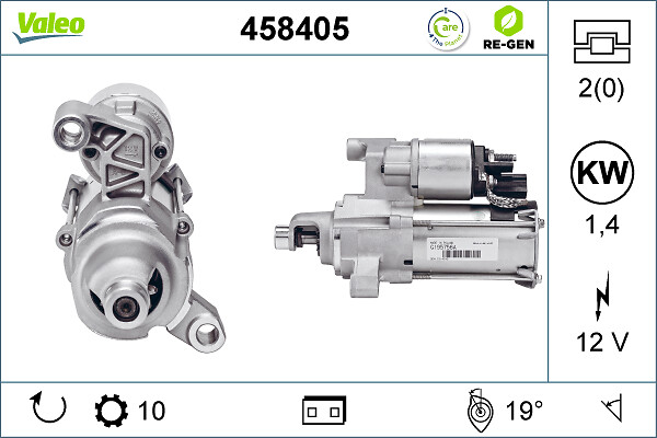 Starter 458405 VALEO