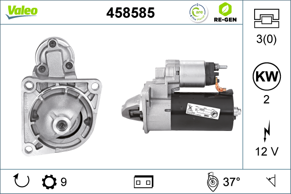 starter 458585 VALEO