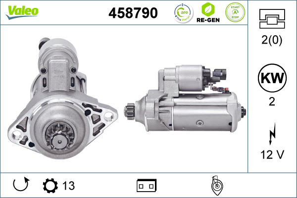 Starter 458790 VALEO