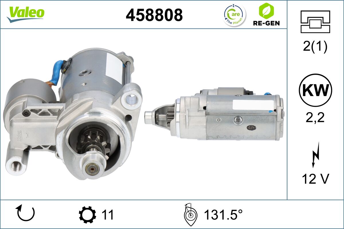 Starter 458808 VALEO