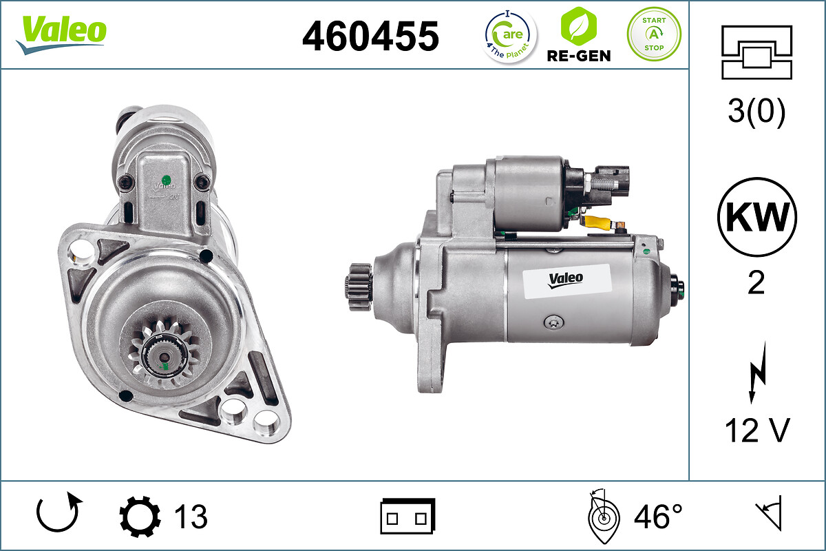 Starter 460455 VALEO