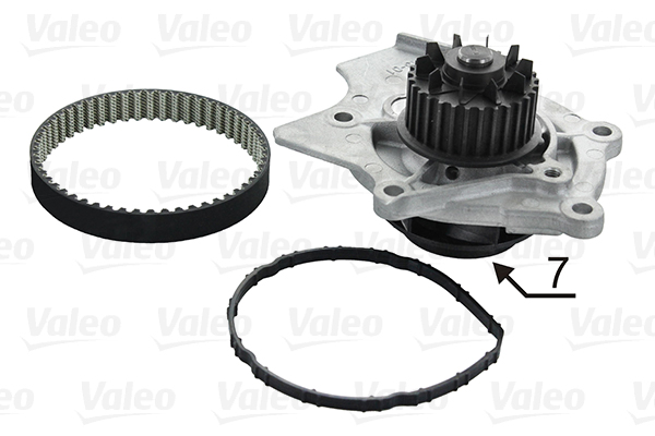 Set pompa apa + curea dintata 614591 VALEO