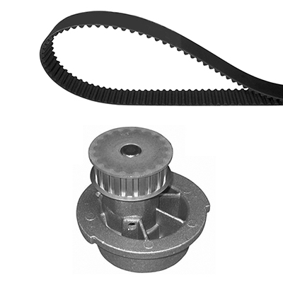 Set pompa apa + curea dintata 614653 VALEO