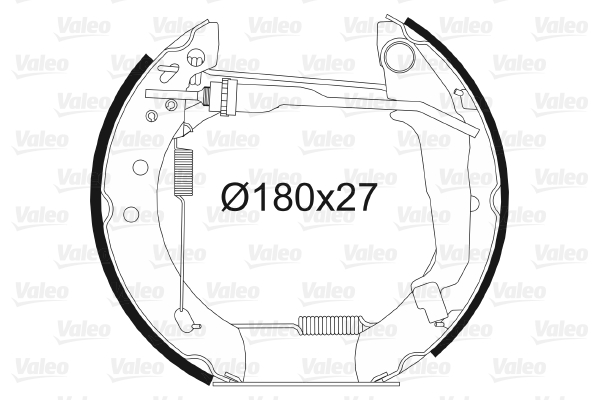 Set saboti frana 554798 VALEO
