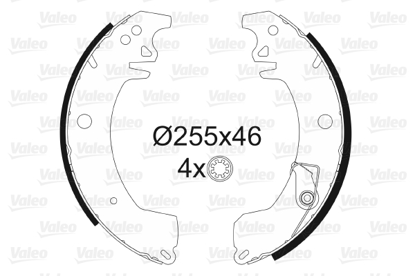 Set saboti frana 562045 VALEO