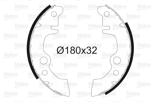 Set saboti frana 562101 VALEO