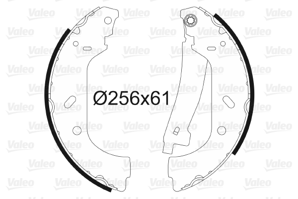 Set saboti frana 562552 VALEO