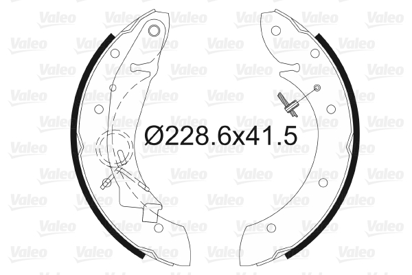 Set saboti frana 562634 VALEO