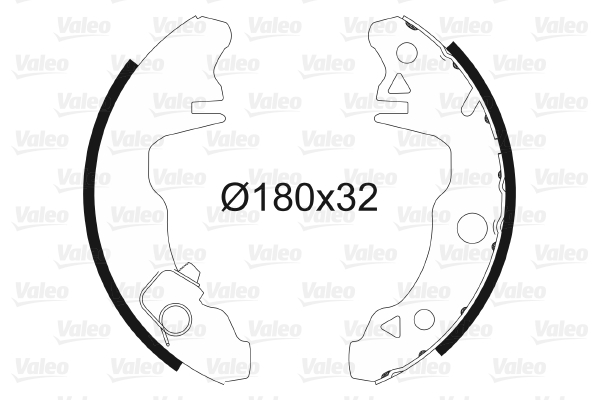 Set saboti frana 562762 VALEO