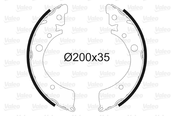 Set saboti frana 562994 VALEO