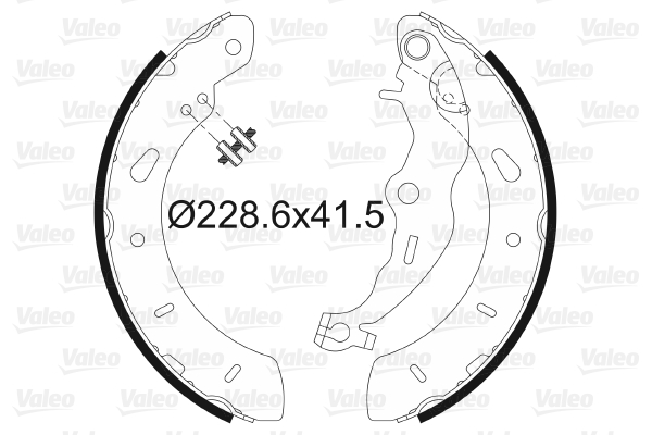 Set saboti frana 564140 VALEO