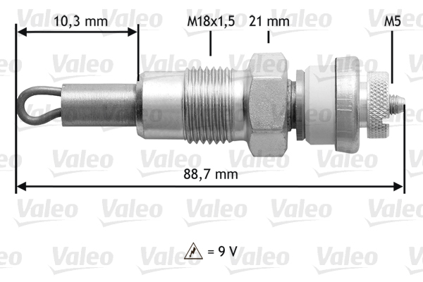 Bujie incandescenta 345156 VALEO