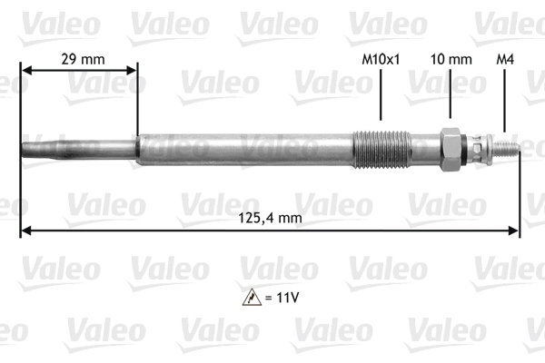 Bujie incandescenta 345168 VALEO