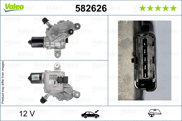 Motor stergator 582626 VALEO